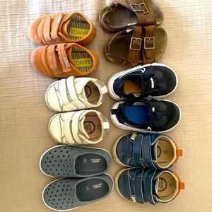 BABY BOY SHOE LOT SIZE 4 & 5